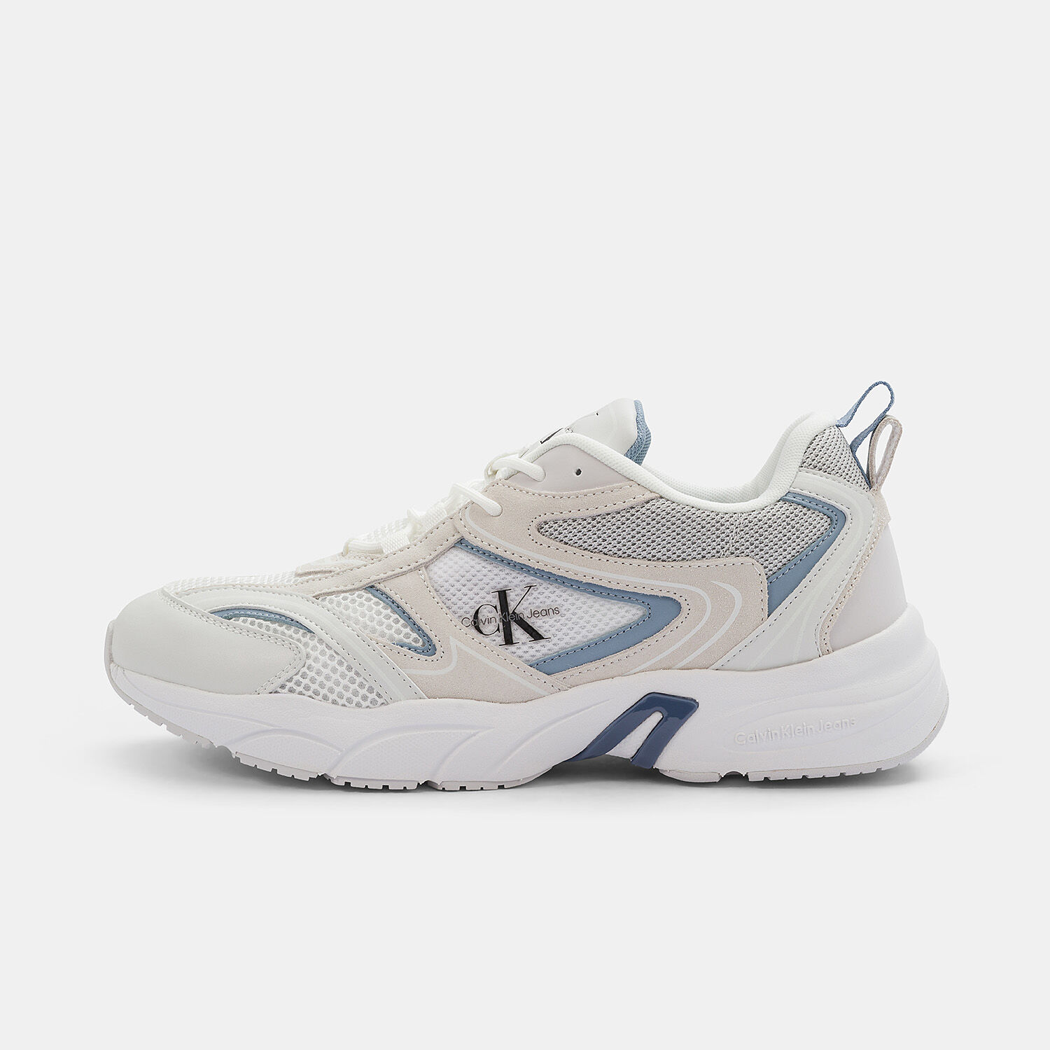 Scarpe calvin store klein uomo bianche