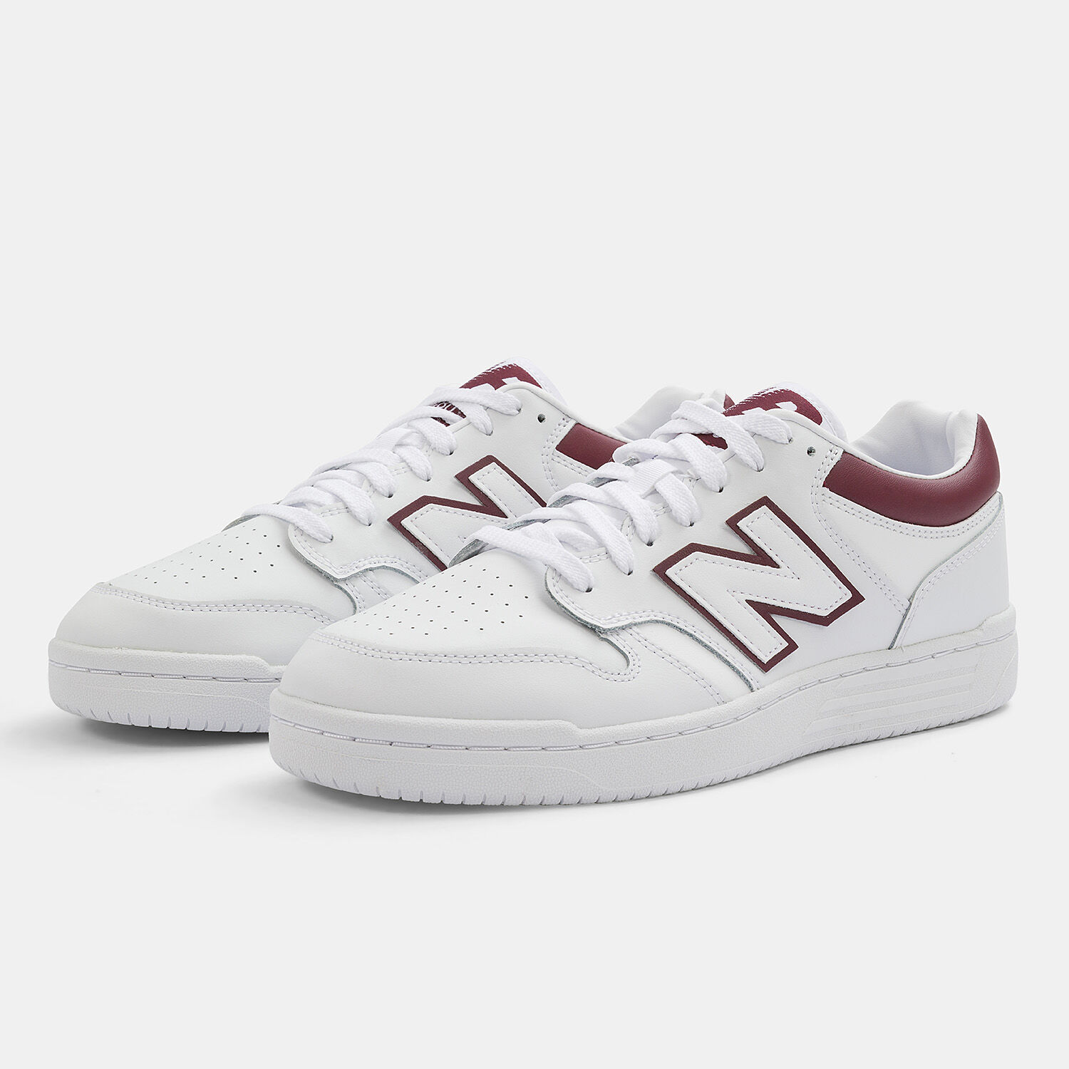New Balance 480 bianche e rosse AW LAB