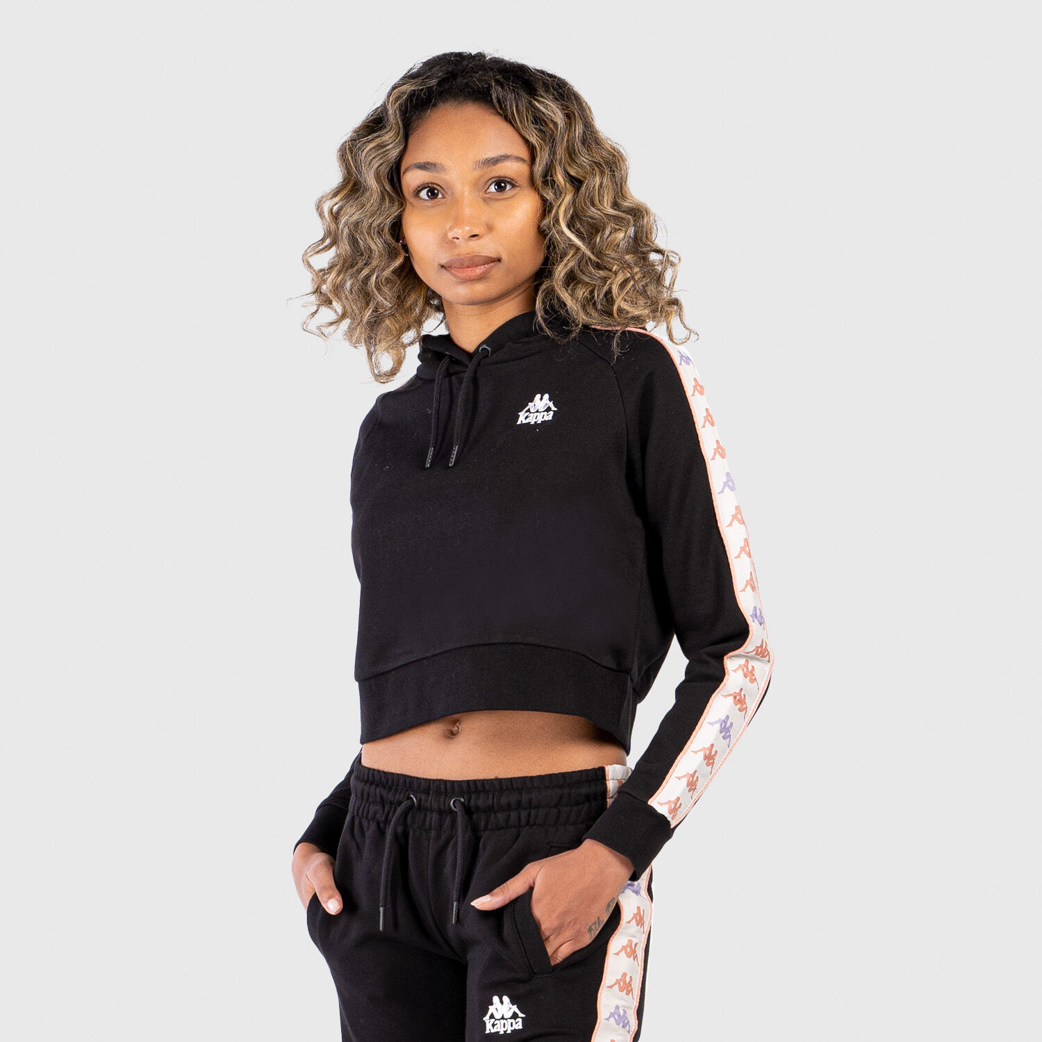 Felpa kappa 222 bianca sales
