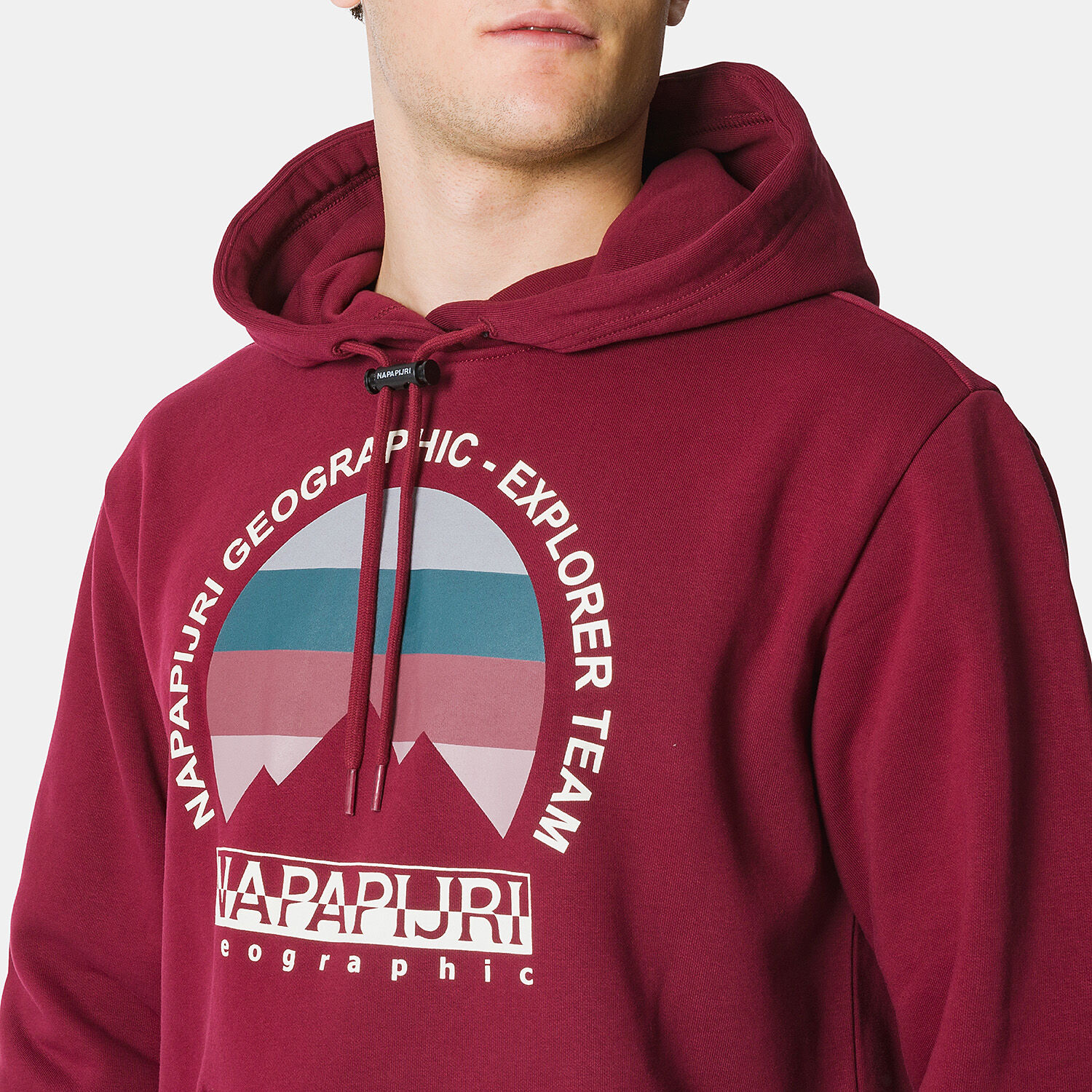 Felpa Napapijri Telemark multicolor AW LAB