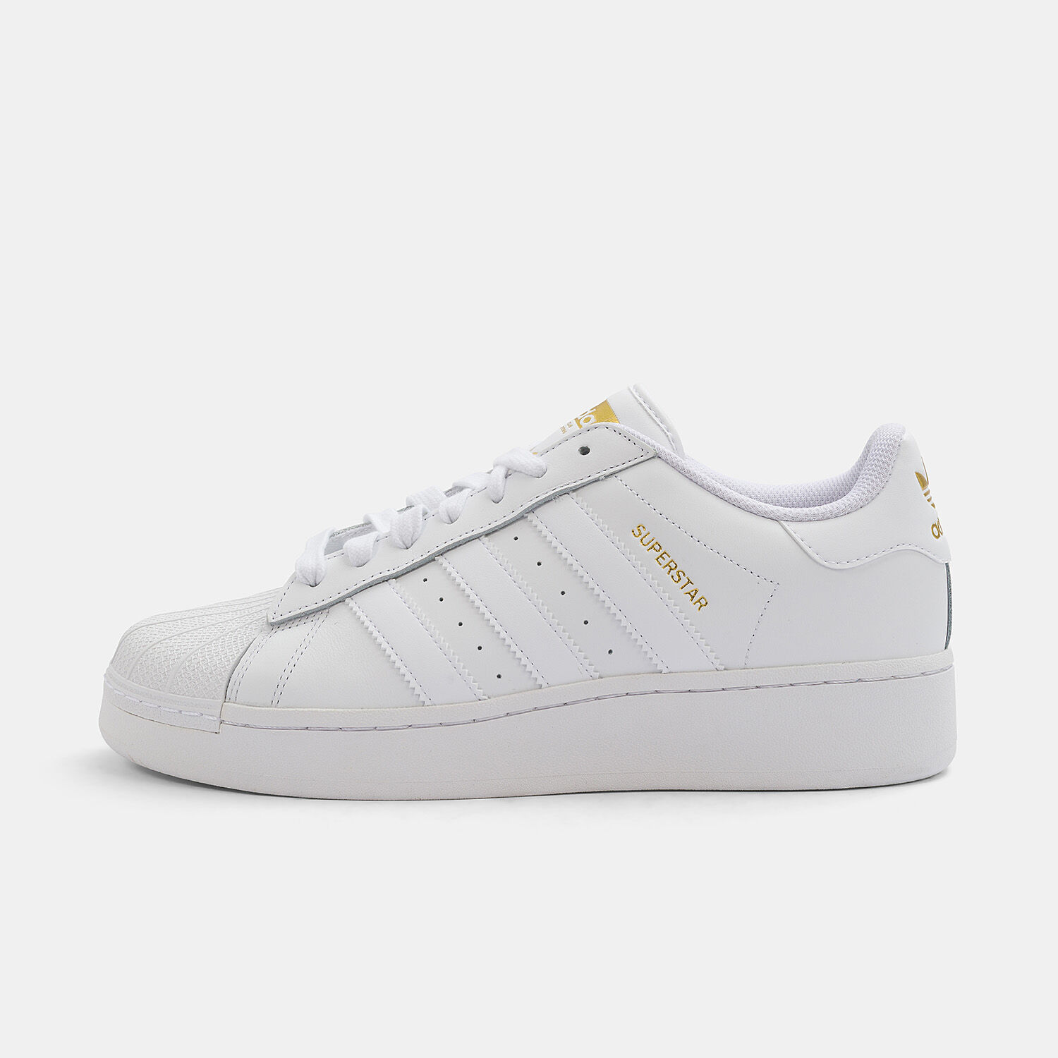 adidas Superstar XLG bianche e dorate AW LAB