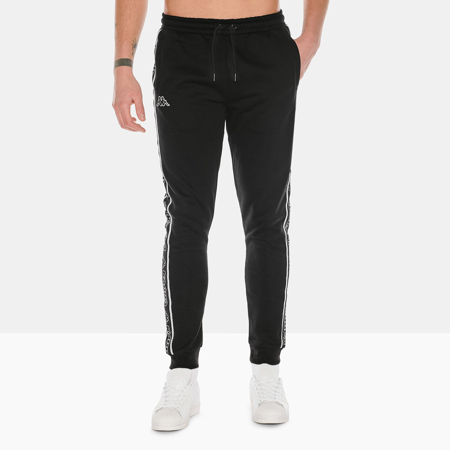 Pantaloni kappa shop bianchi