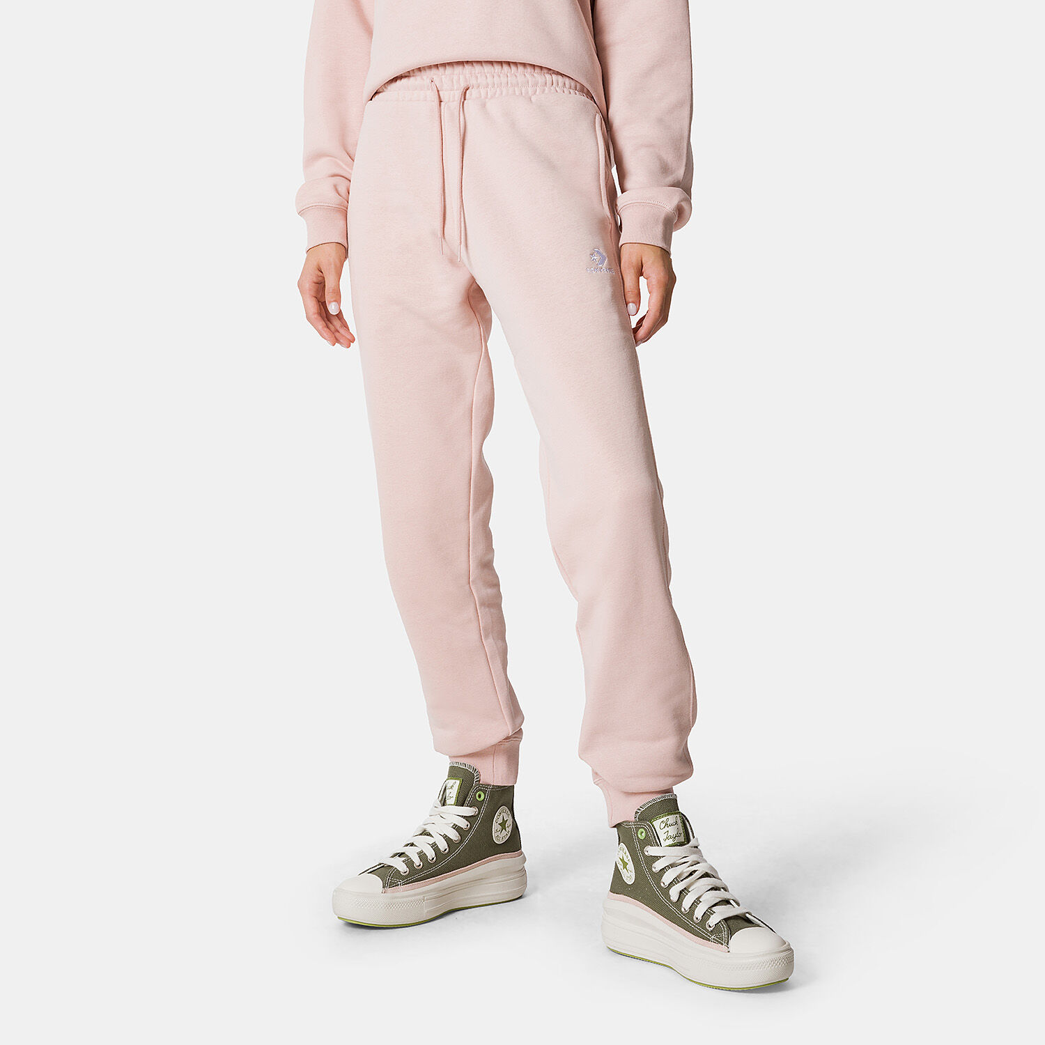 Pantaloni converse rosa store