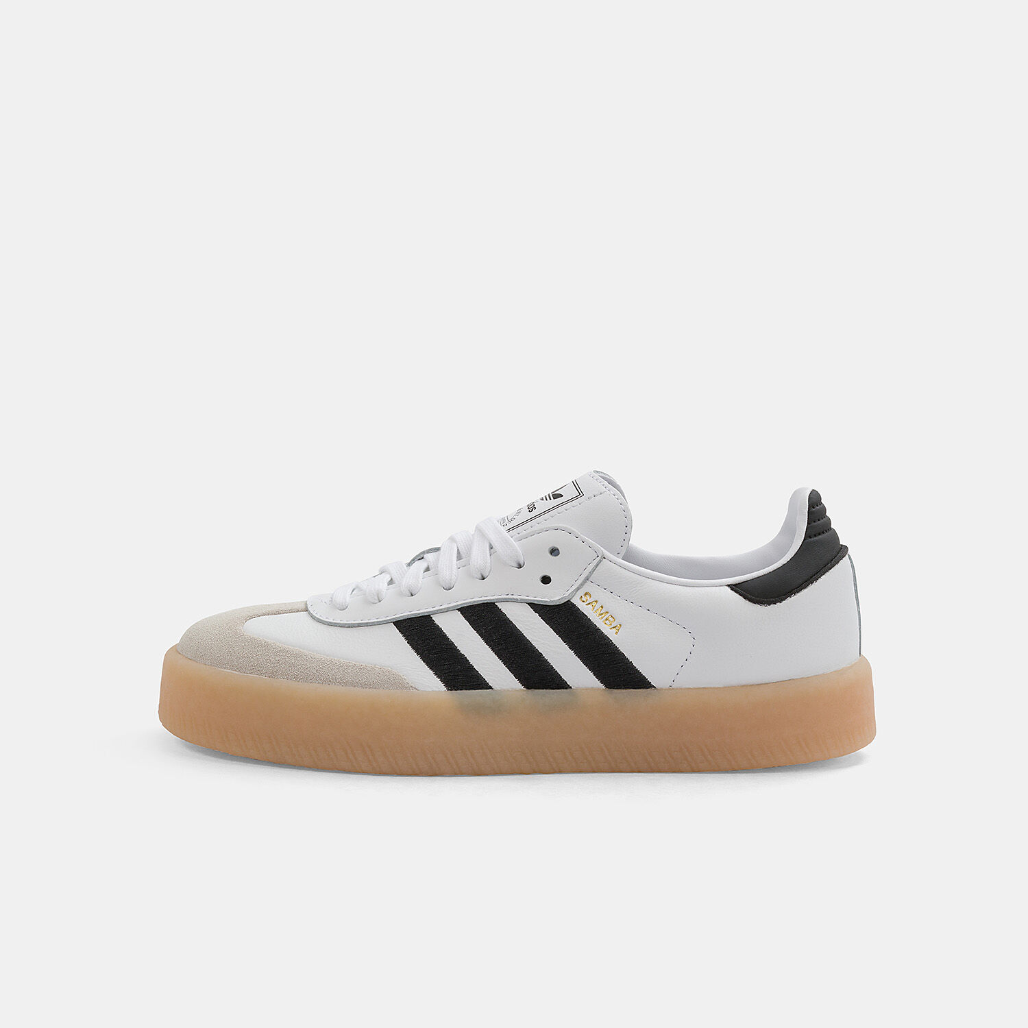 Adidas bianche nere online