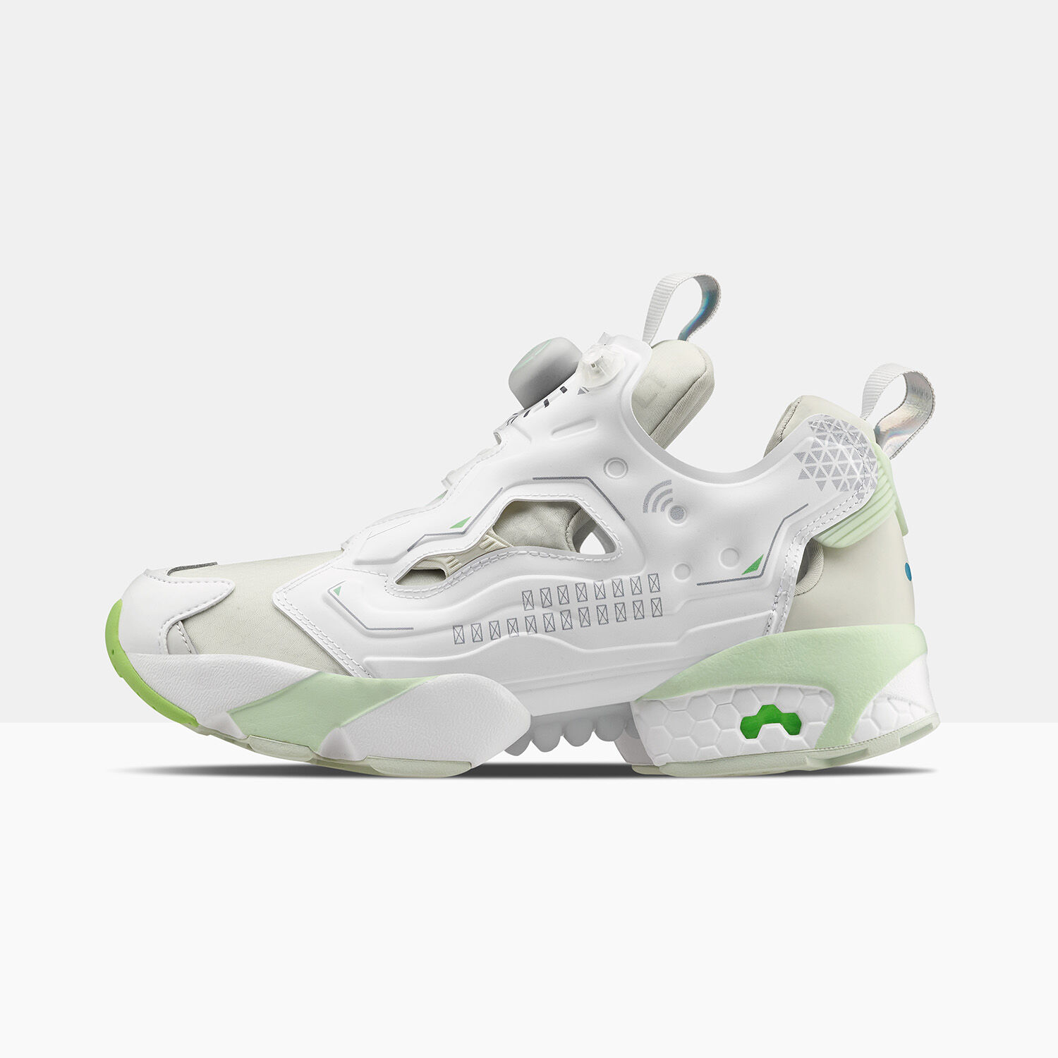 Reebok fury pump shop bianche