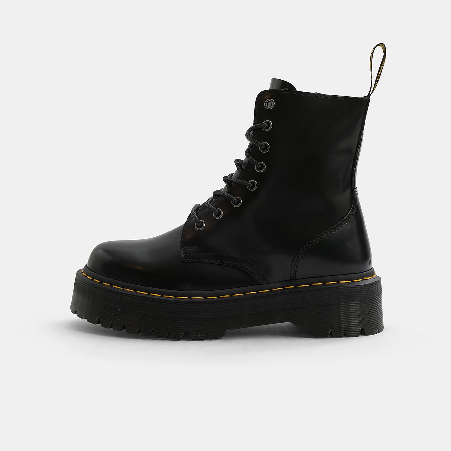 Dottor martens platform nere hot sale