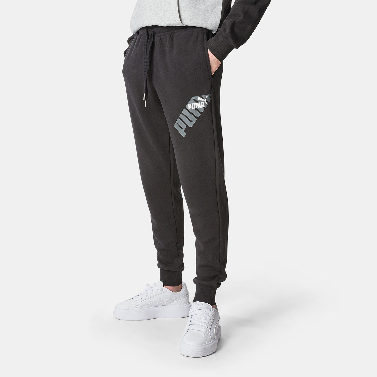 Pantaloni puma grigio online