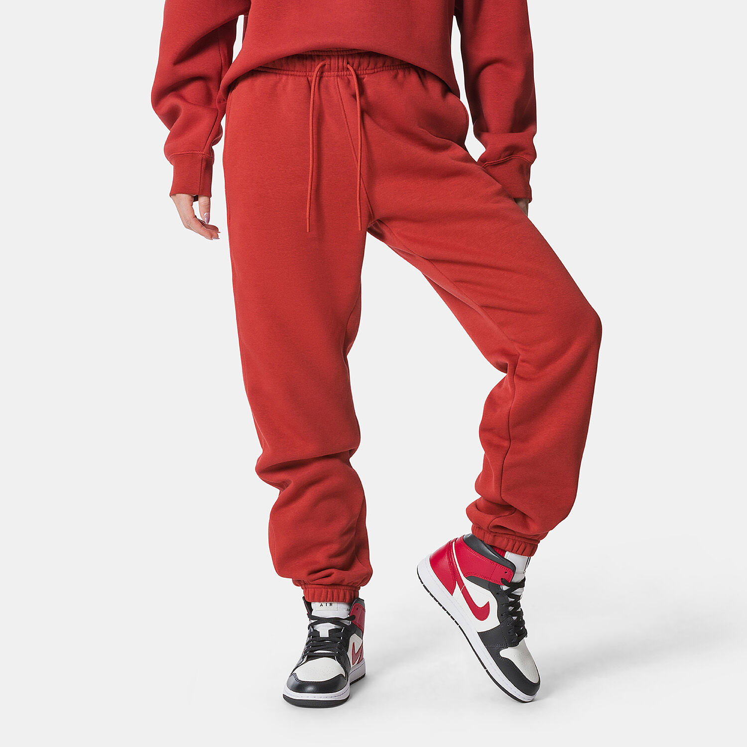 Pantaloni Jordan Brooklyn rossi AW LAB