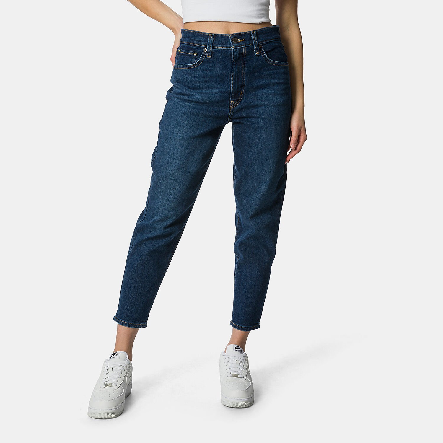 Jeans Levi s Mom a vita alta blu AW LAB