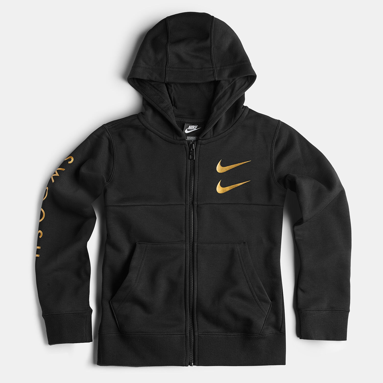 Felpa Nike NSW Swoosh nera AW LAB