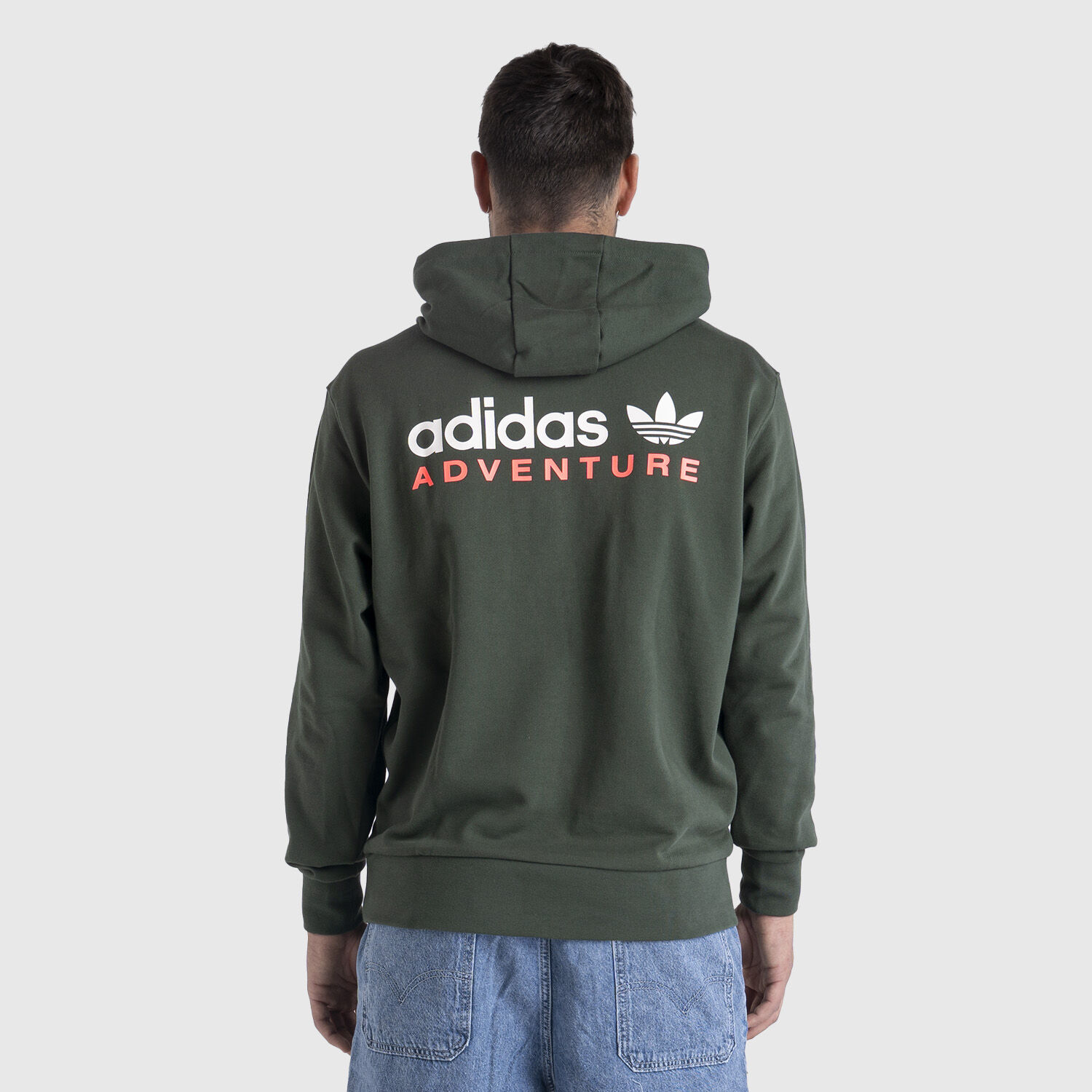Felpa adidas Adventure St Hoody verde AW LAB