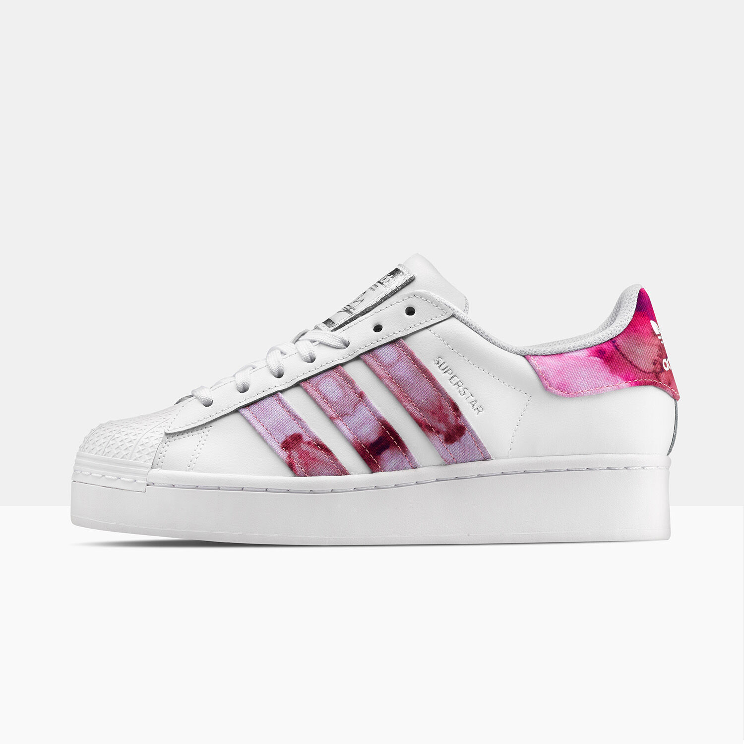 Superstar bianche e rosa online