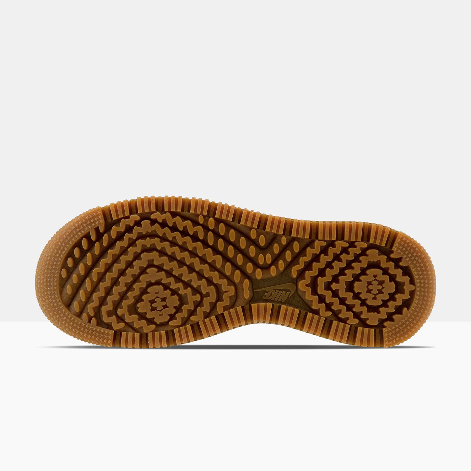 Air force nere suola marrone online