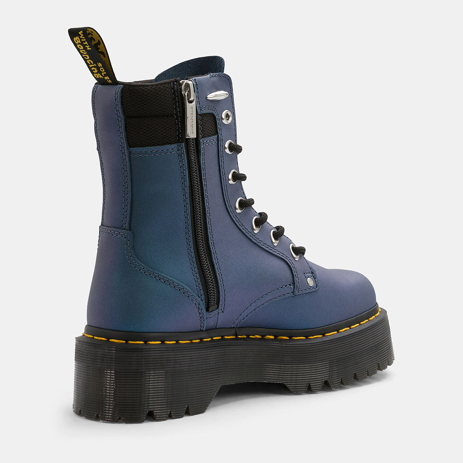 Dr. Martens Jadon HDW II blu neri e gialli AW LAB