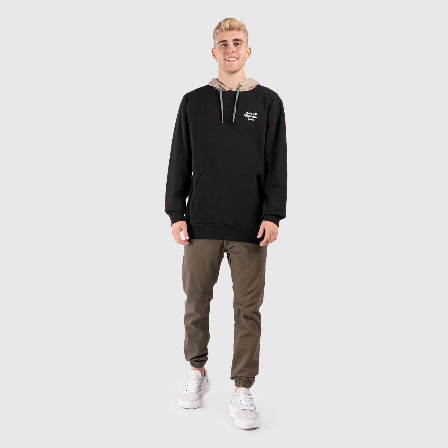 Felpa vans nera sale