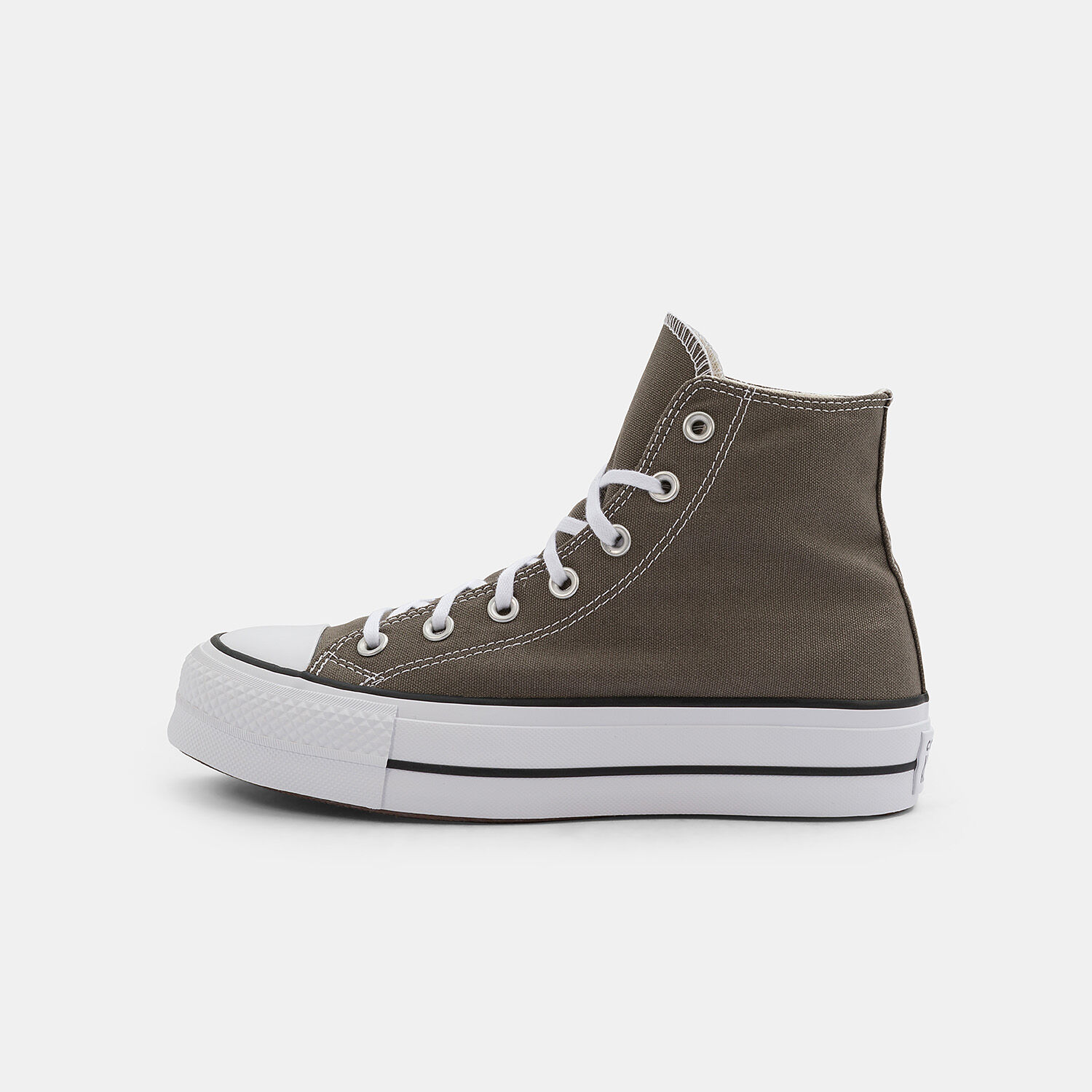 Converse Chuck Tailor All Star Lift grigie bianche e nere AW LAB