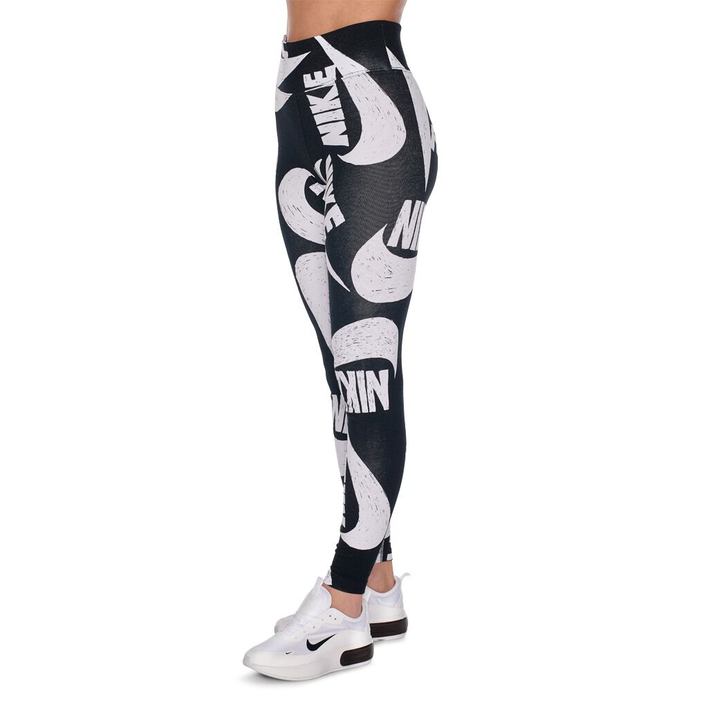 Leggings Nike Sportswear Icon Clash bianchi e neri AW LAB
