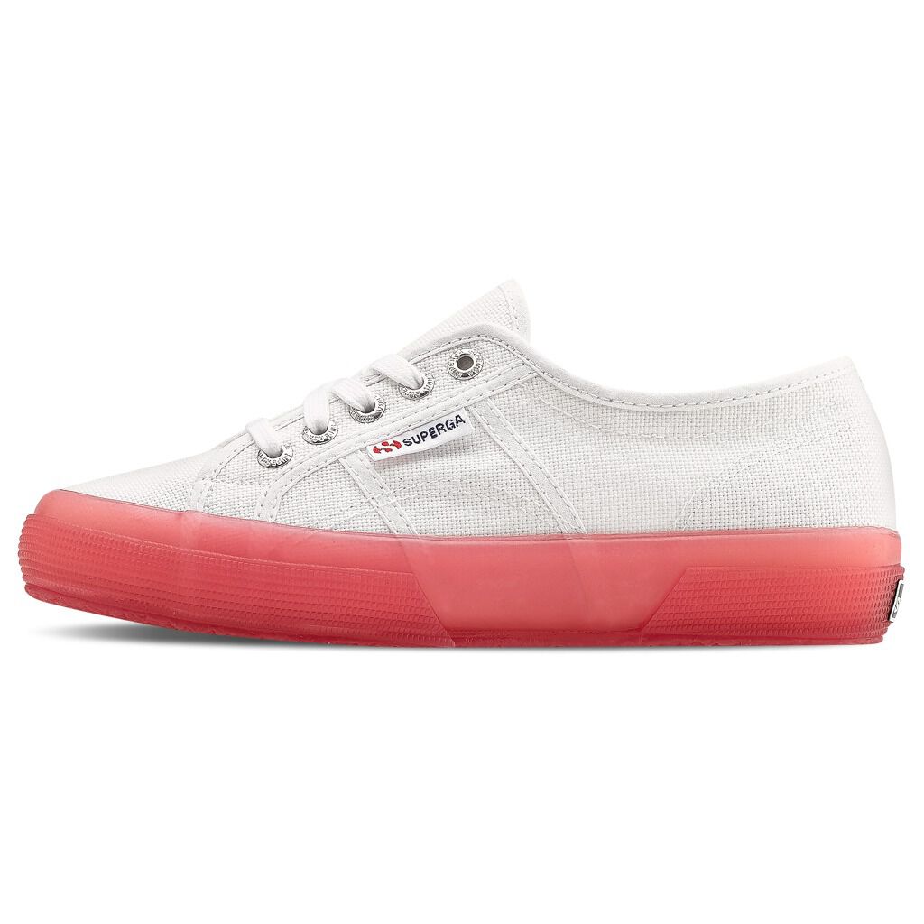 Superga bianche deals e blu