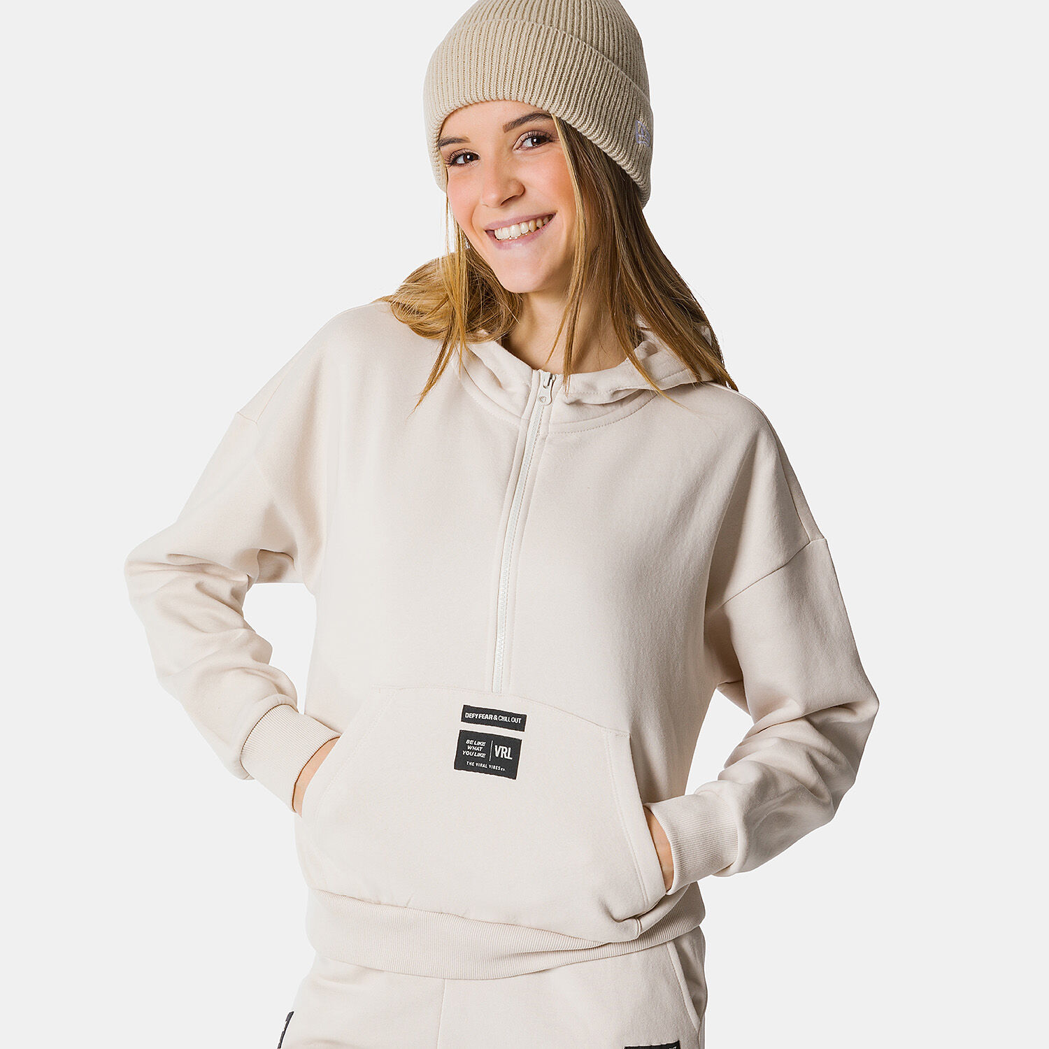 Felpa VRL Black Friday Pack beige AW LAB