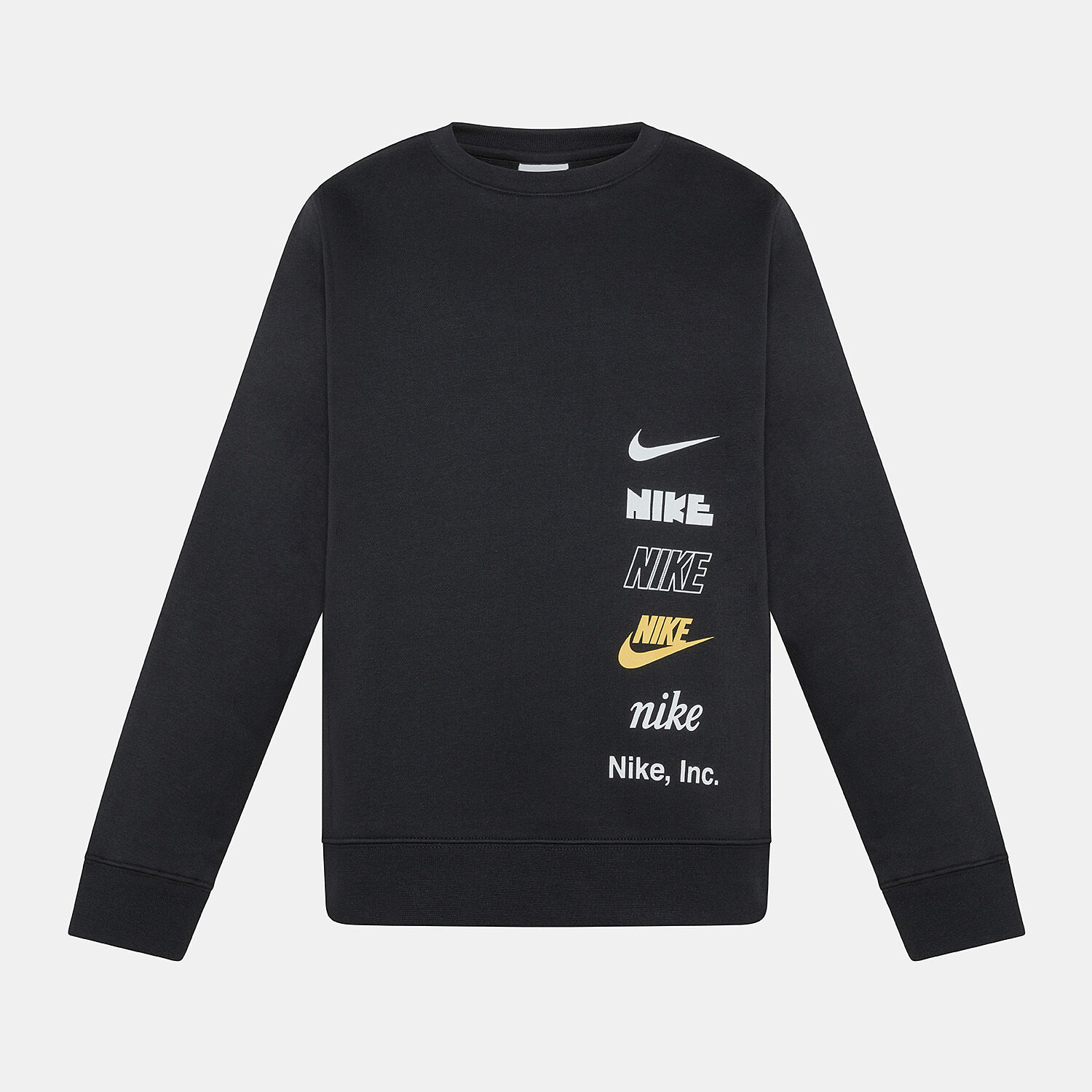 Felpa nike nera e oro prezzo sales