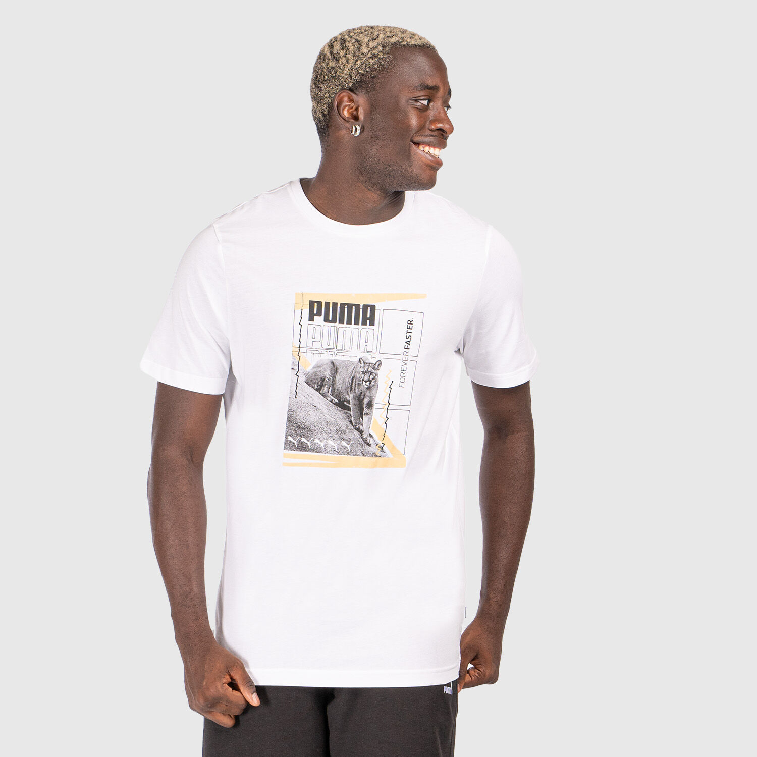 T shirt puma giallo 2025