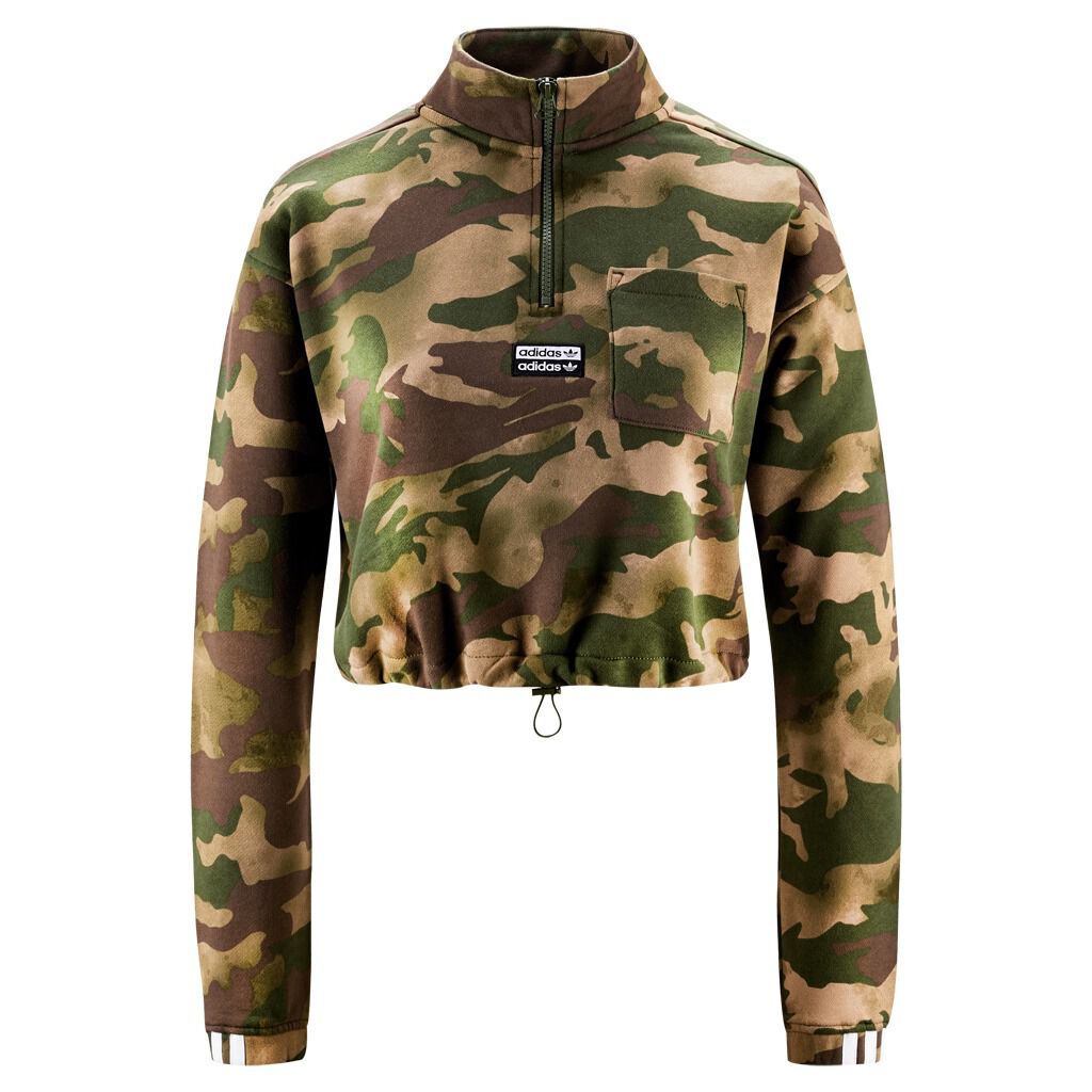 Felpa adidas Half Zip mimetico AW LAB