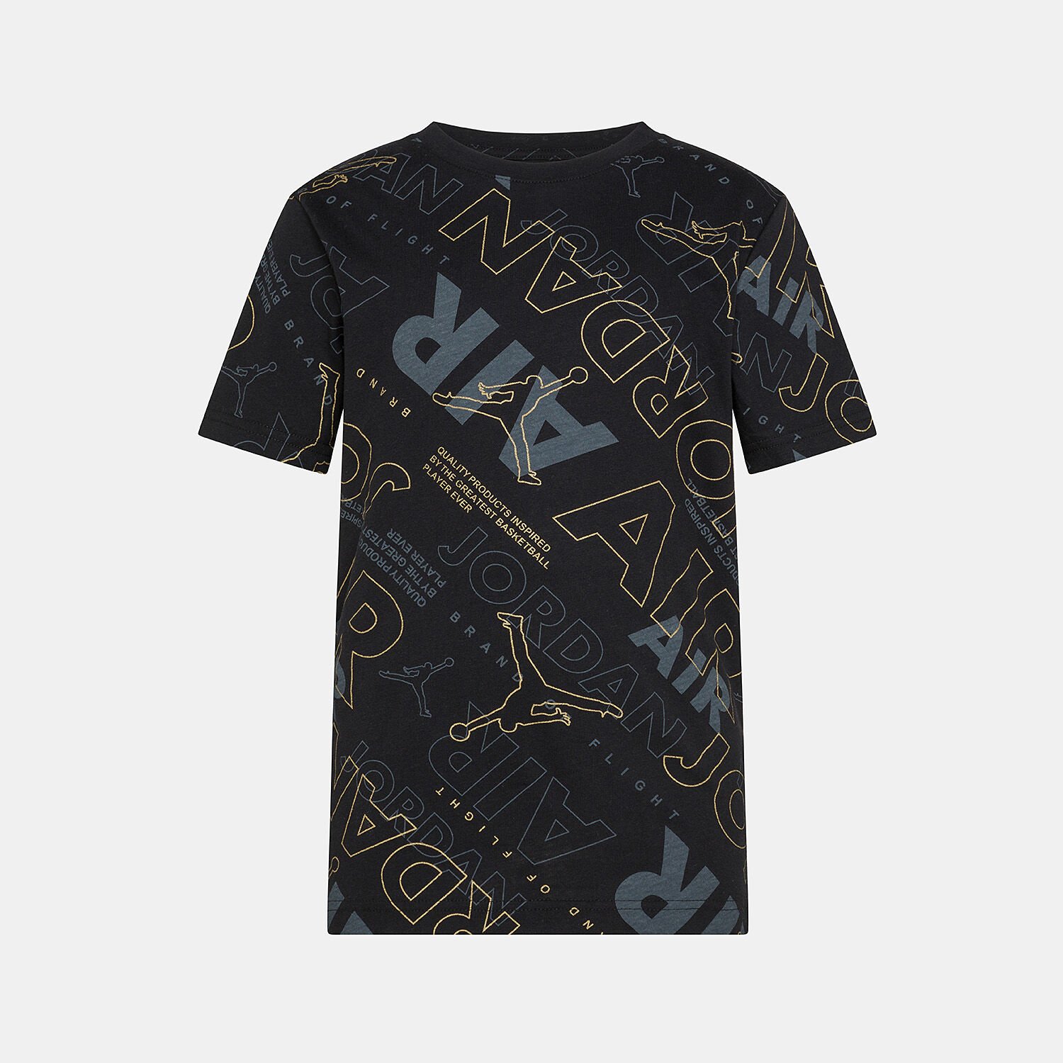 T shirt 2025 jordan uomo oro