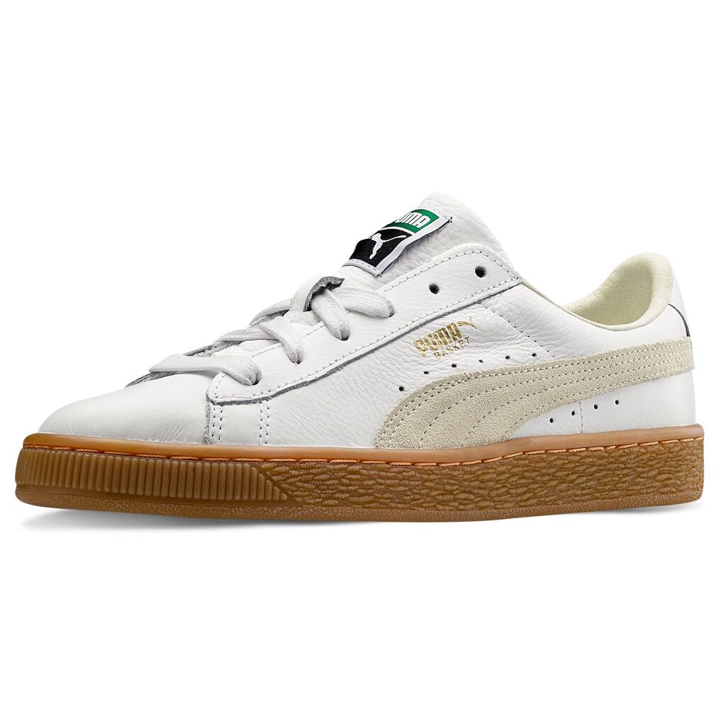 Puma basket best sale platform bambino giallo