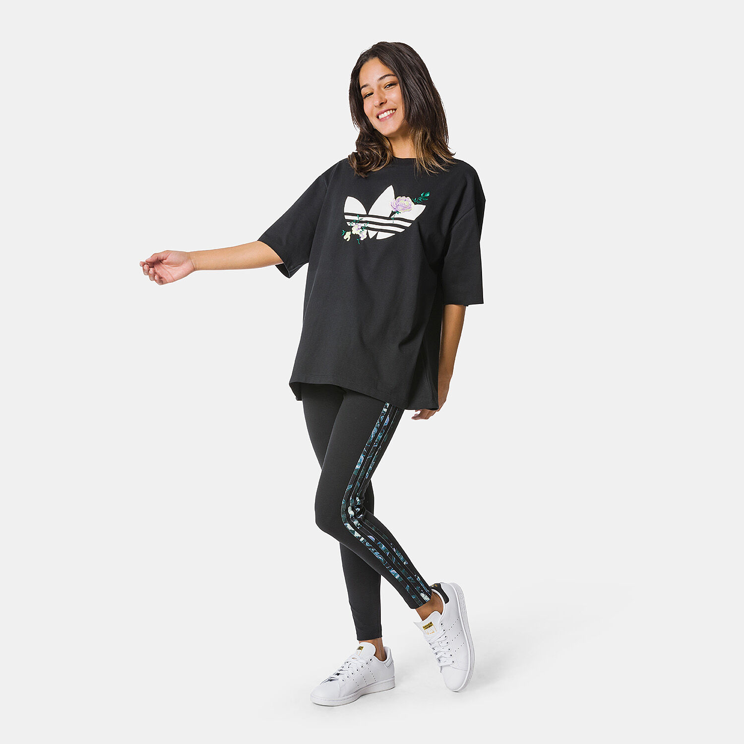 Leggings adidas shop ragazza neri