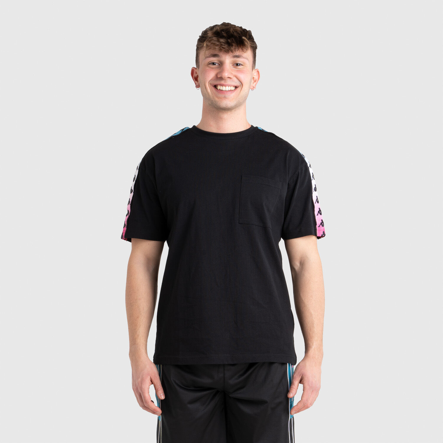Magliette kappa top bambino bianche