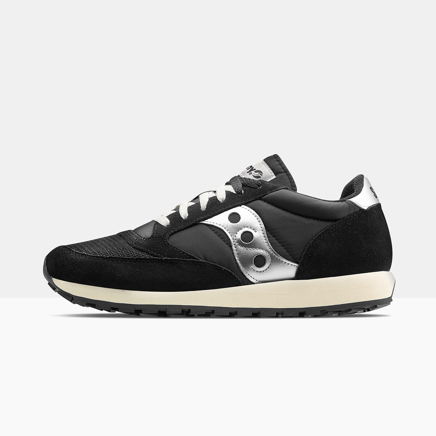 Saucony uomo shop nere e argento