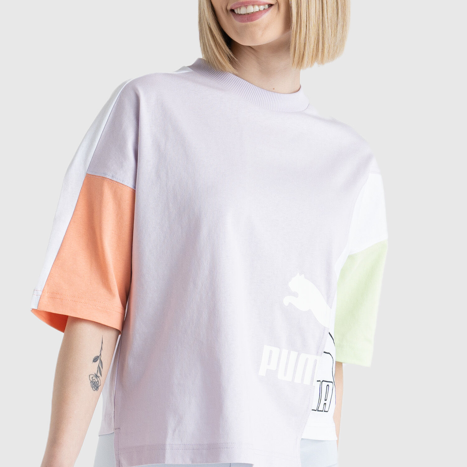 Magliette puma donna on sale arancione
