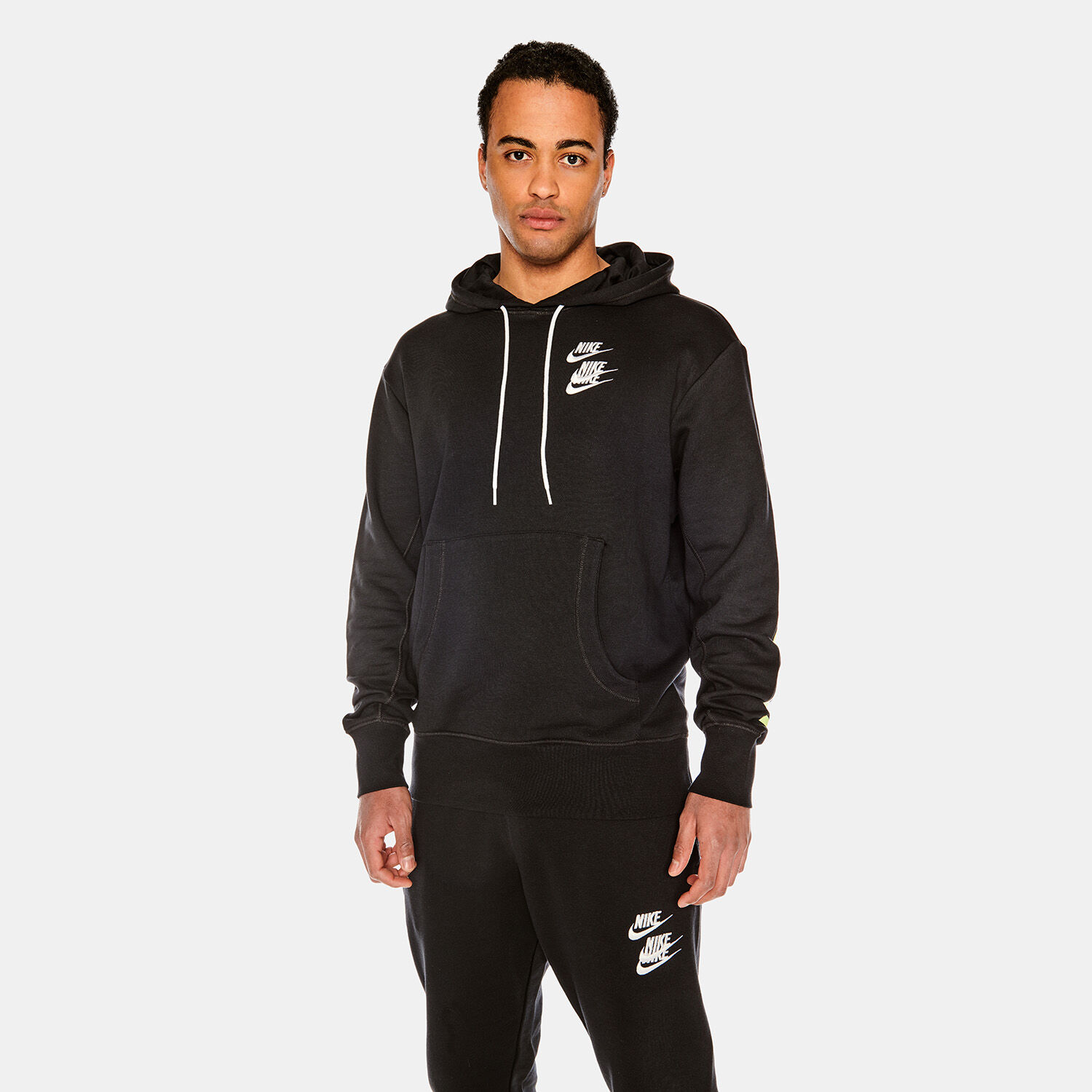 Felpa Nike Over The Head nera AW LAB