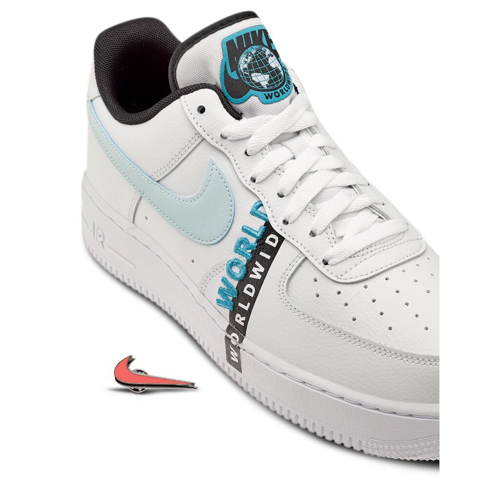 Nike air force shop 1 bianche e azzurre