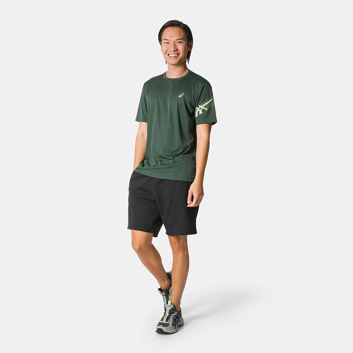T shirt top asics saldi