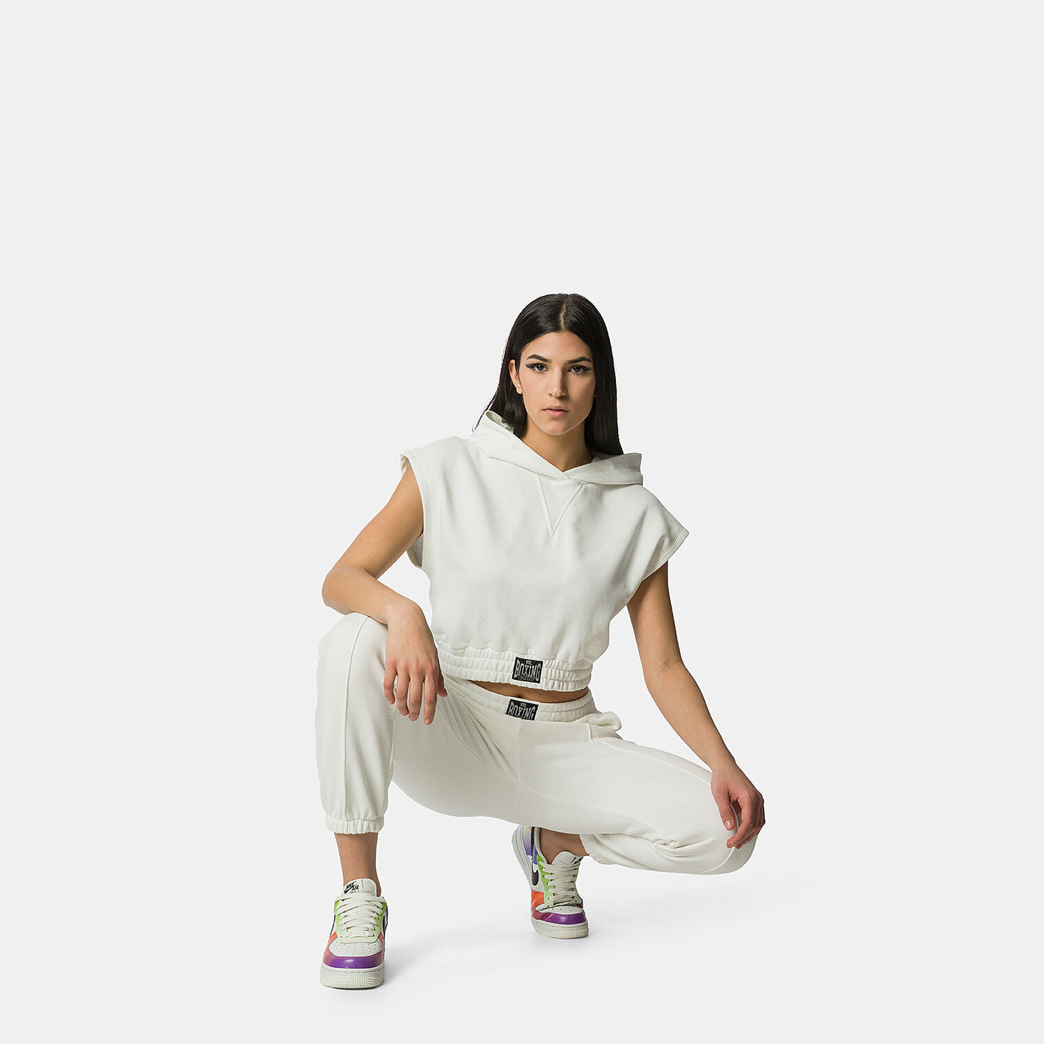 Felpa sales boxeur bianca