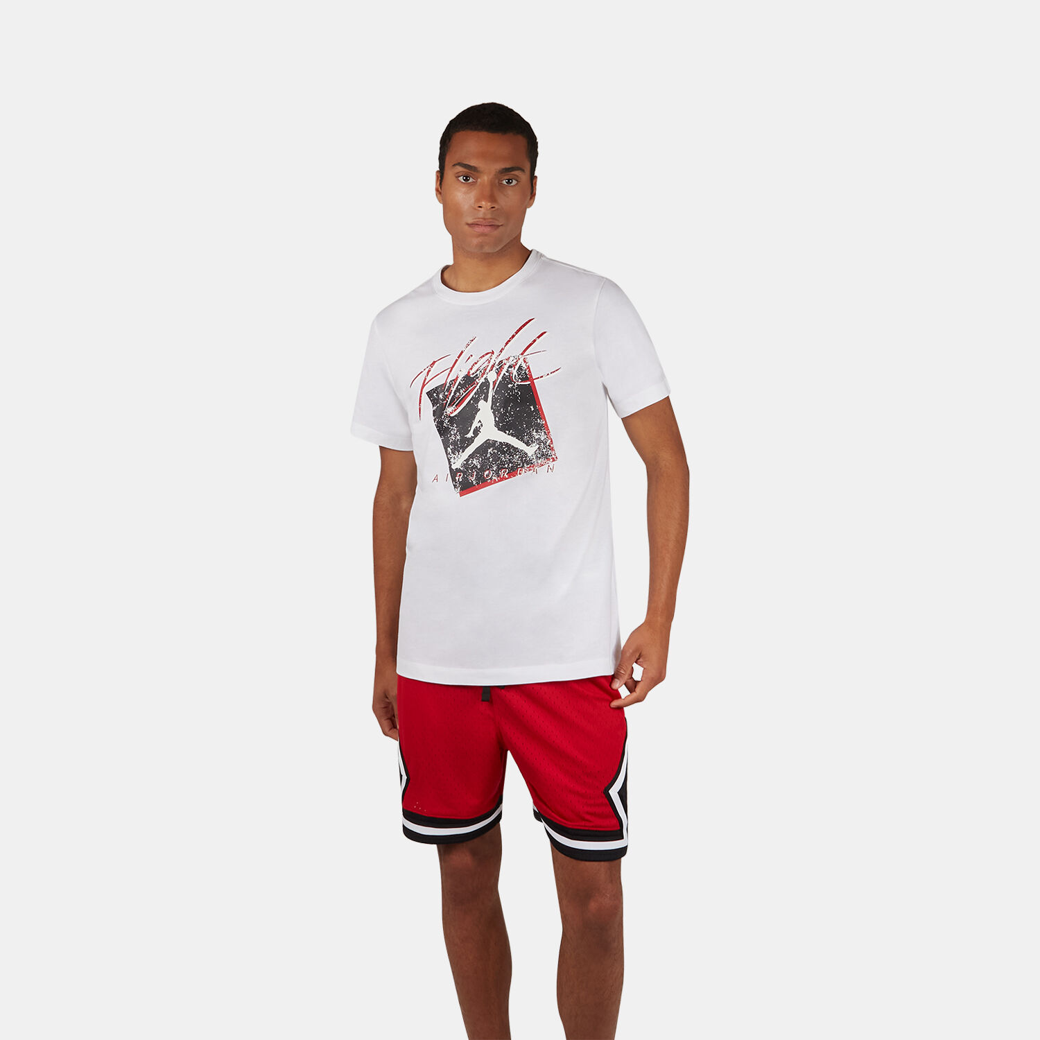 T shirt jordan nera rossa outlet