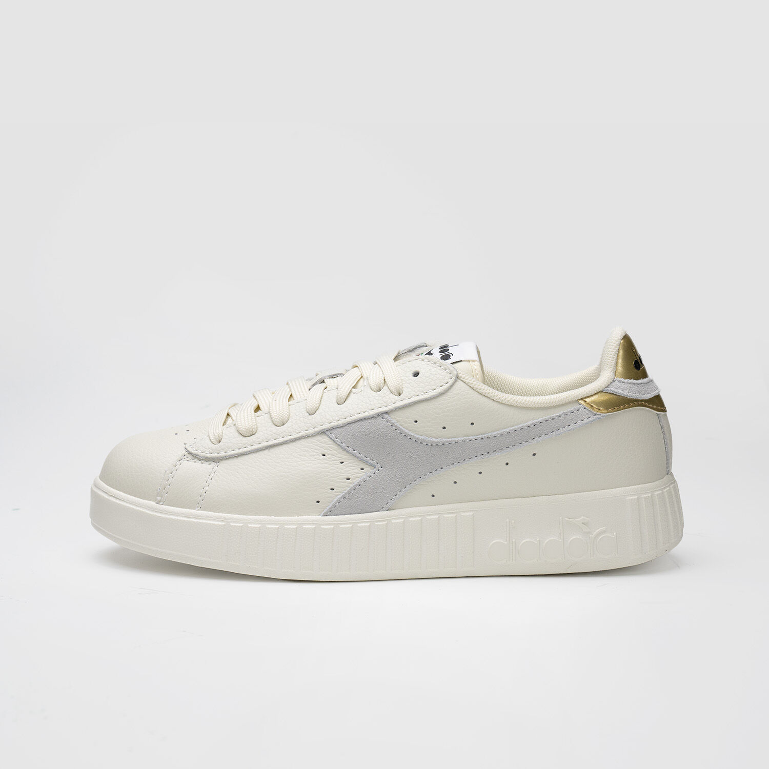 Diadora Game Step Premium Padded Logo nere bianche e animalier