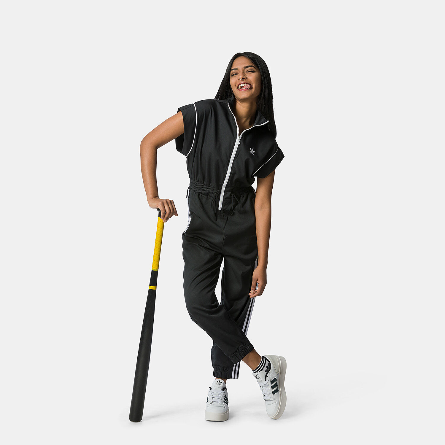 Tuta jumpsuit hotsell di adidas