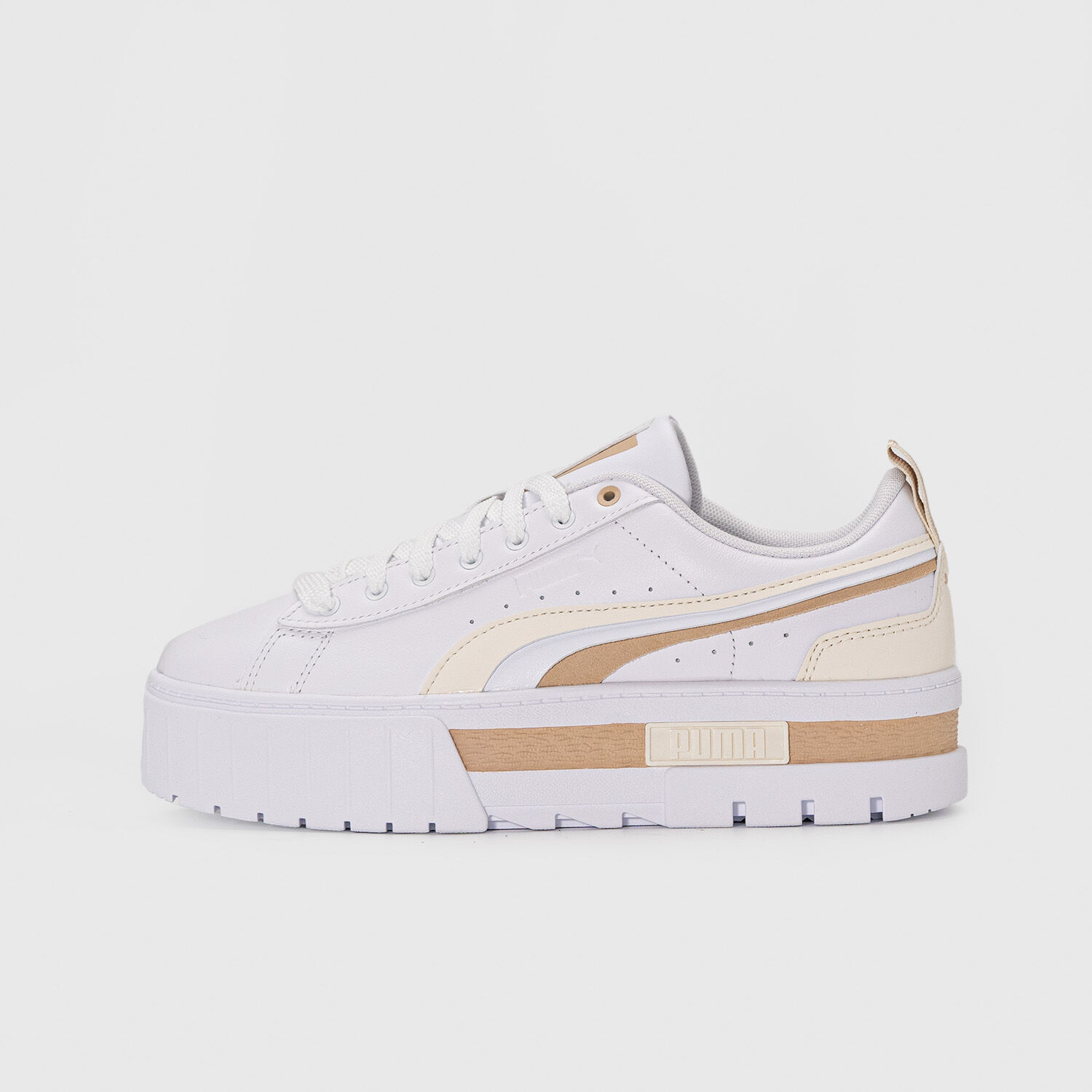 Puma bianche e beige top