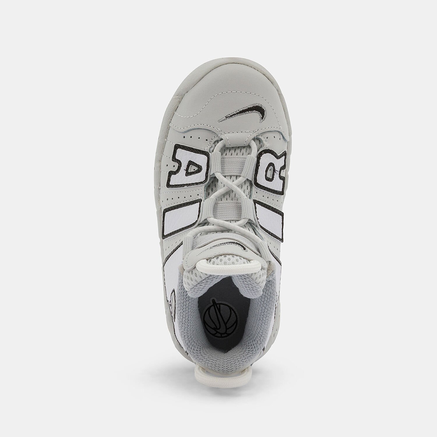 Nike Air More Uptempo TD bianche e nere AW LAB
