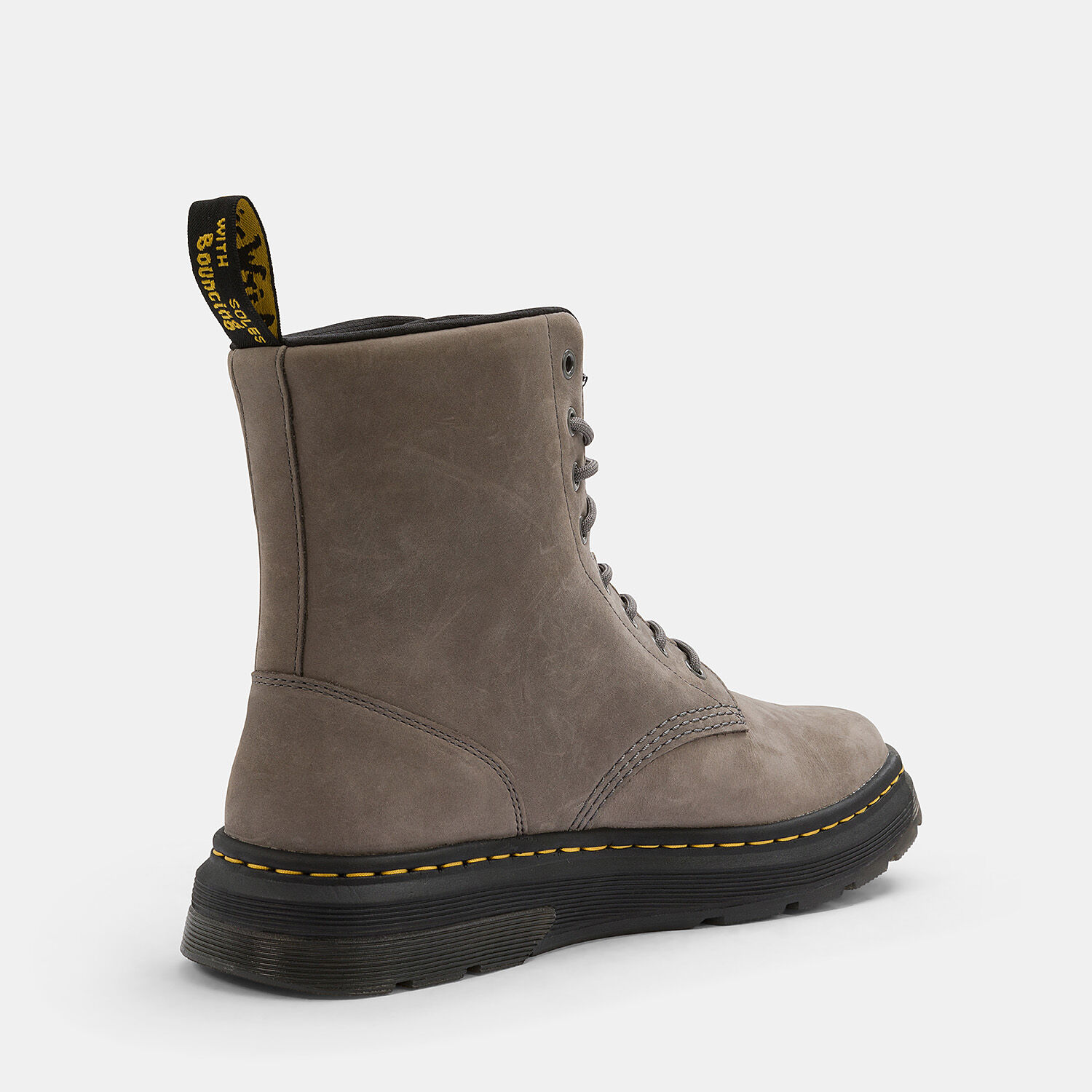 Dr. Martens Crewson grigi neri e gialli AW LAB