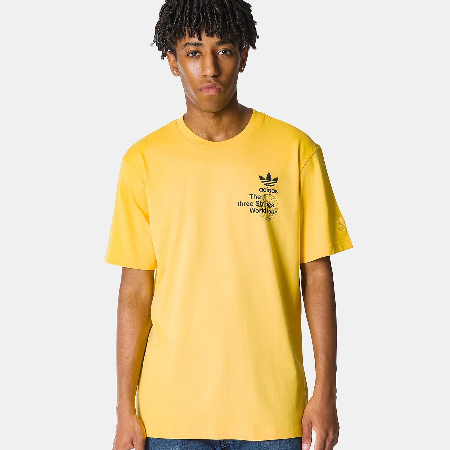 Adidas maglietta giallo top