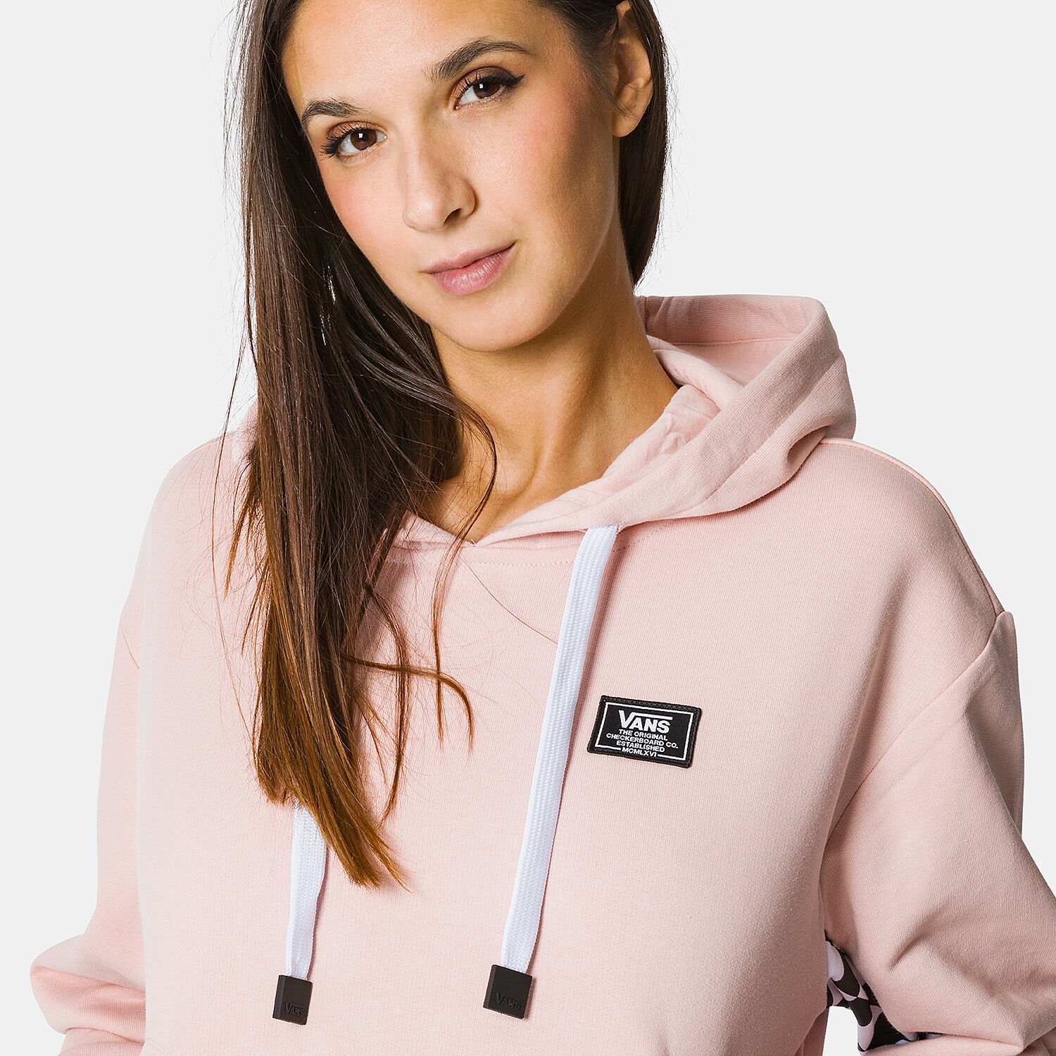 Vans felpa rosa hot sale
