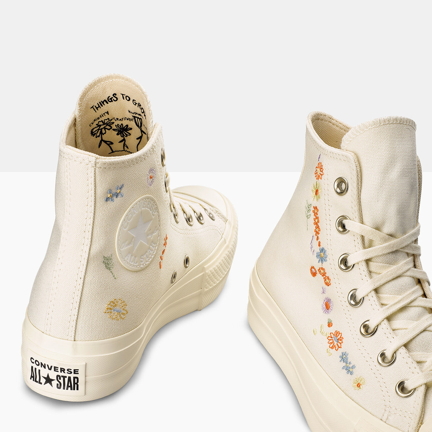 Floral converse outlet