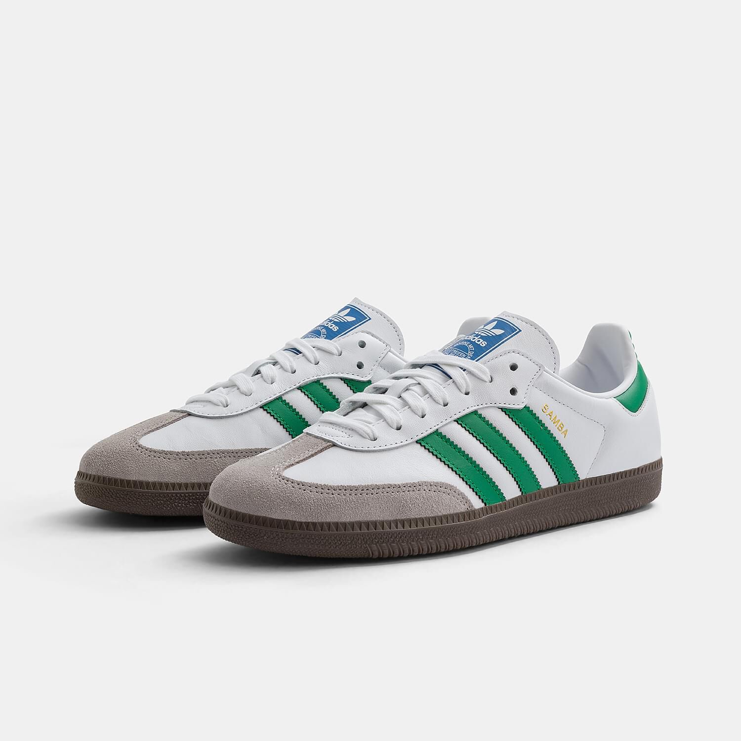 Adidas samba bianche verdi best sale