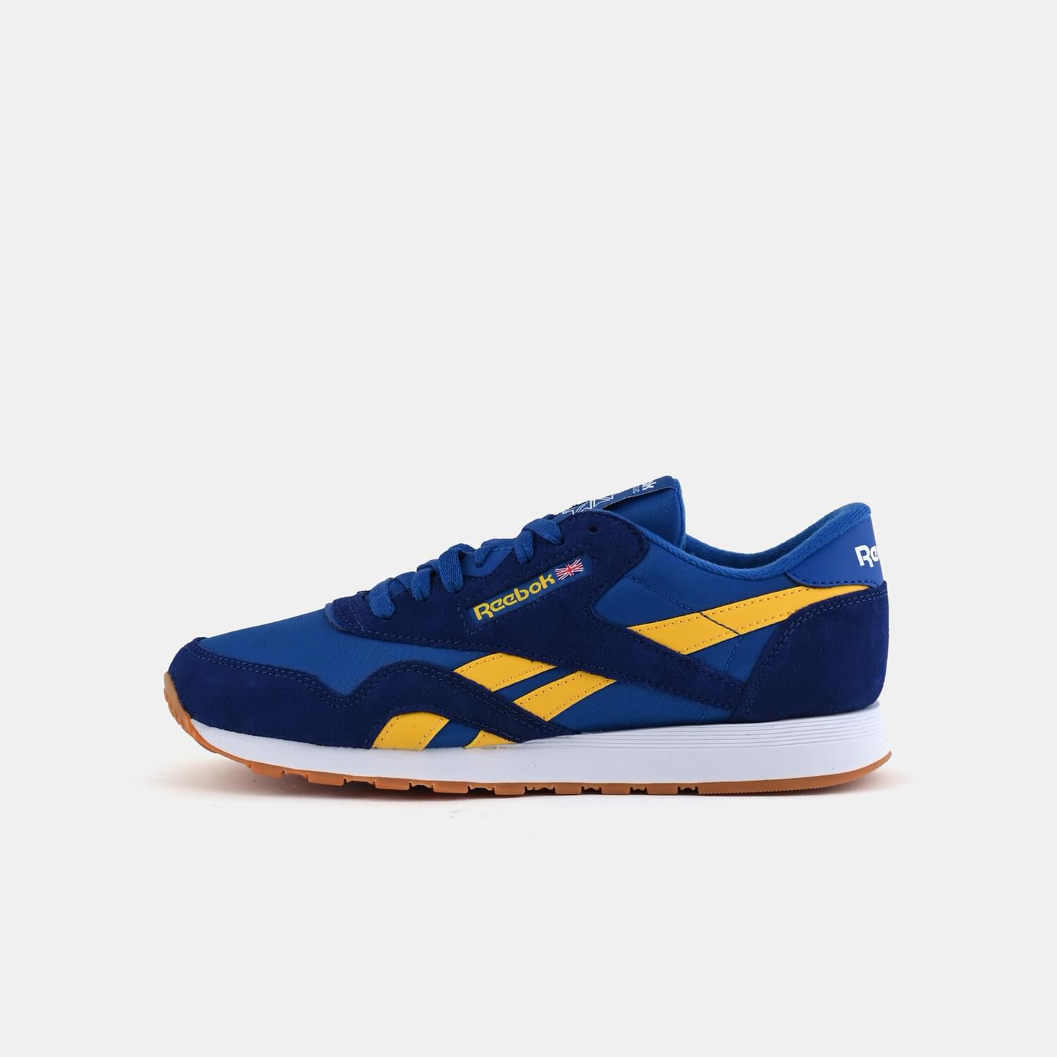 Reebok classic nylon blu sales