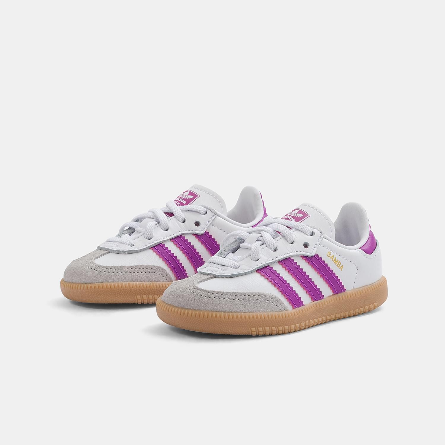 adidas Samba OG bianche fucsia e marroni AW LAB