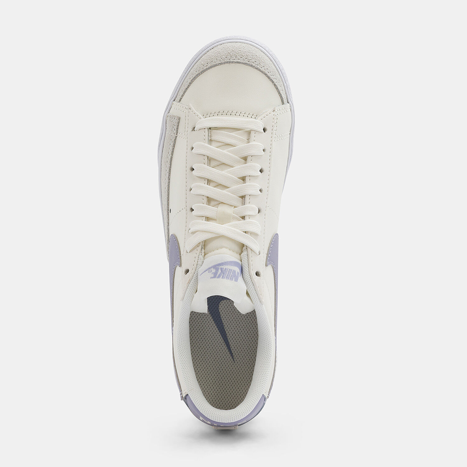 Nike platform bianche online