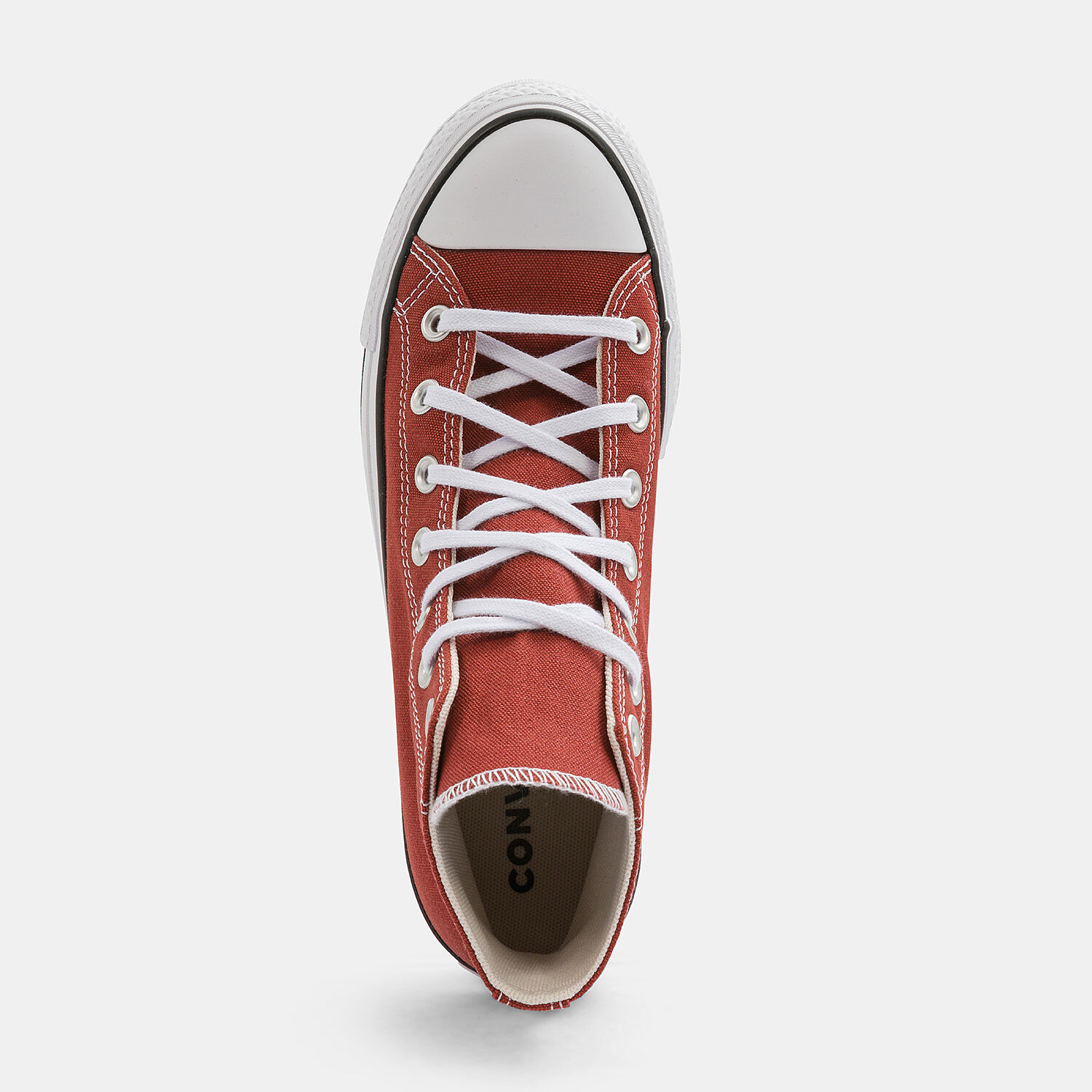 Converse Chuck Taylor All Star Lift rosse bianche e nere AW LAB